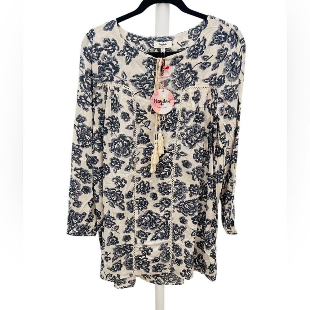 NWT Hayden Blue Floral Dress